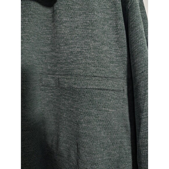 Duluth Moisture Wicking Performance Polo 3XL Mens Green Zipper Front Pocket - Picture 5 of 6